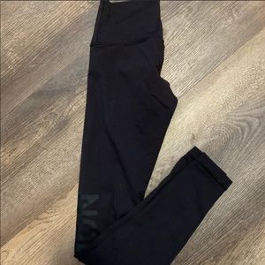 Lululemon | full on luon logo leggings